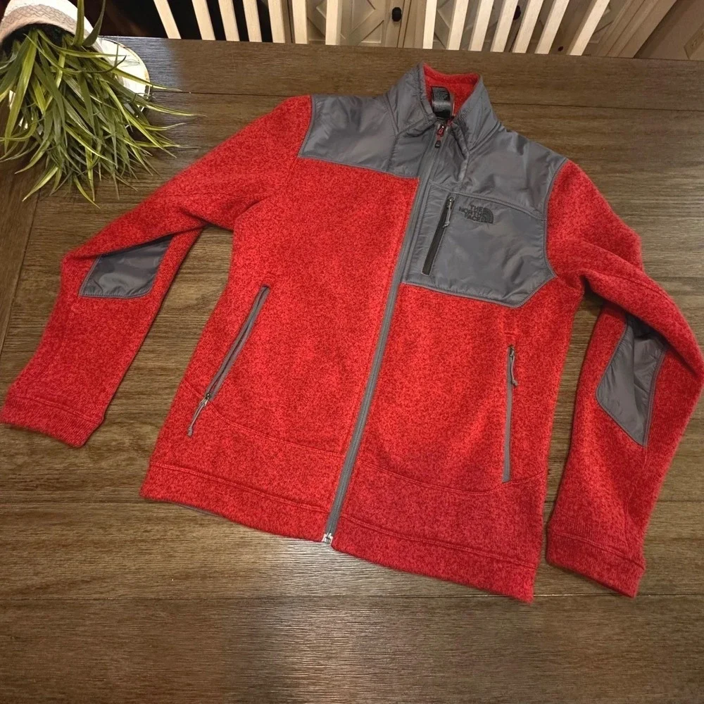 The North Face Mens M Gordan Anza Full Zip Fleece Jacket 